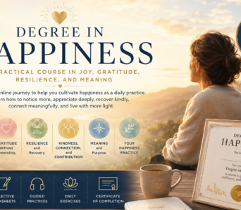 Degree in Happiness: A Practical Course in Joy, Gratitude, Resilience, and Meaning
